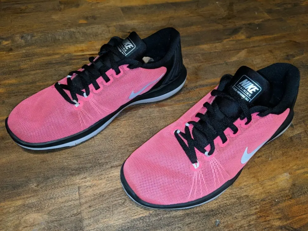 Alternative view of Giày Nike Flex Supreme TR 5 "Black Pink" 866615-601