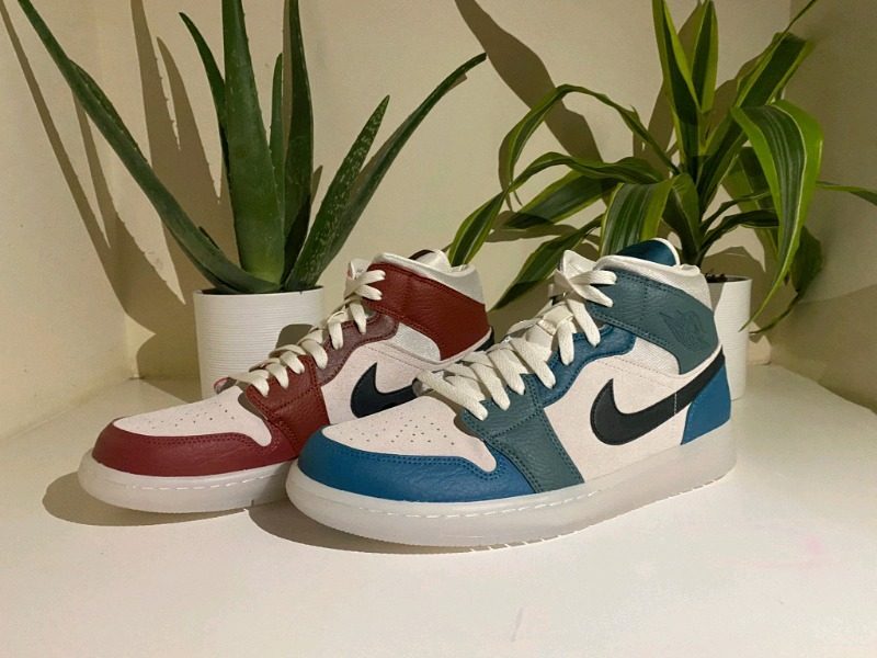 Giày Nike Wmns Air Jordan 1 Mid 'Anti Gravity Machines' DM9601-200 - Ảnh 4