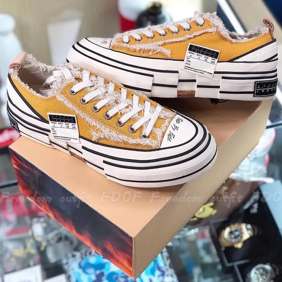 Giày xVESSEL G.O.P. Lows 'Yellow' S19X001Y - Ảnh 6
