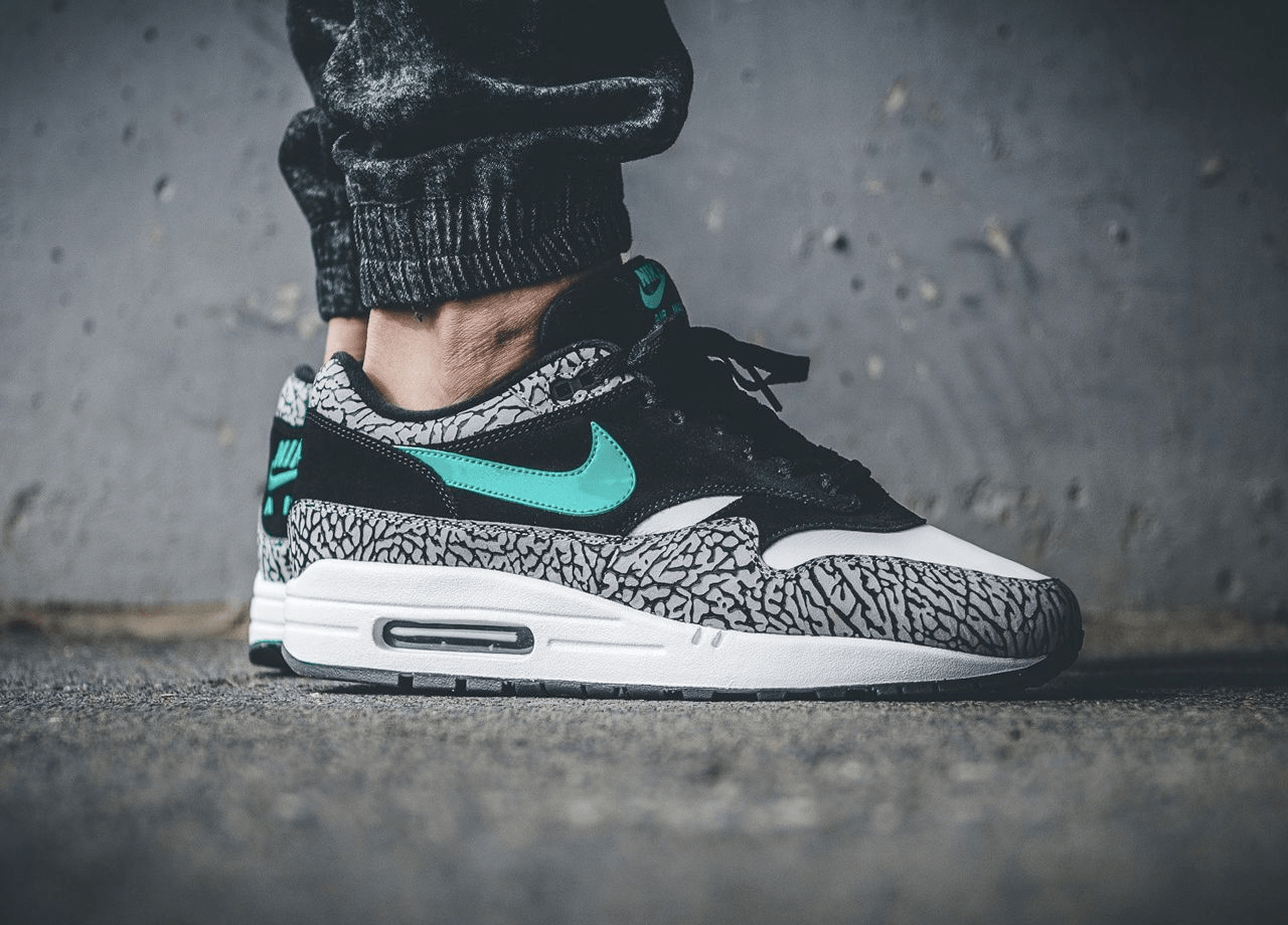 Giày Nike x Atmos Air Max 1 Elephant 2017 908366-001 - Ảnh 3