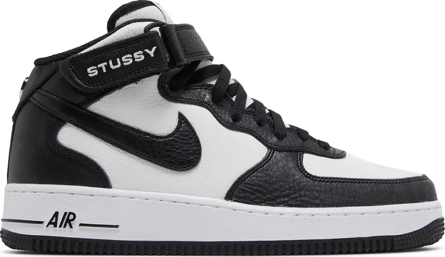 Giày Nike Air Force 1 Mid Stussy 'Light Bone' DJ7840-002