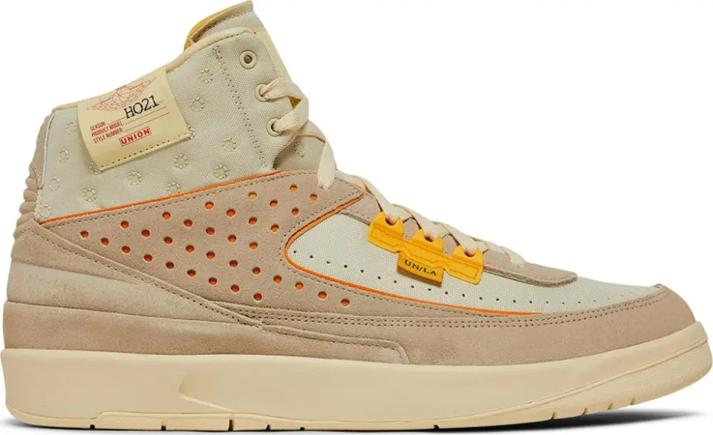 Giày Nike Air Jordan 2 x Union LA 'Rattan' DN3802-200
