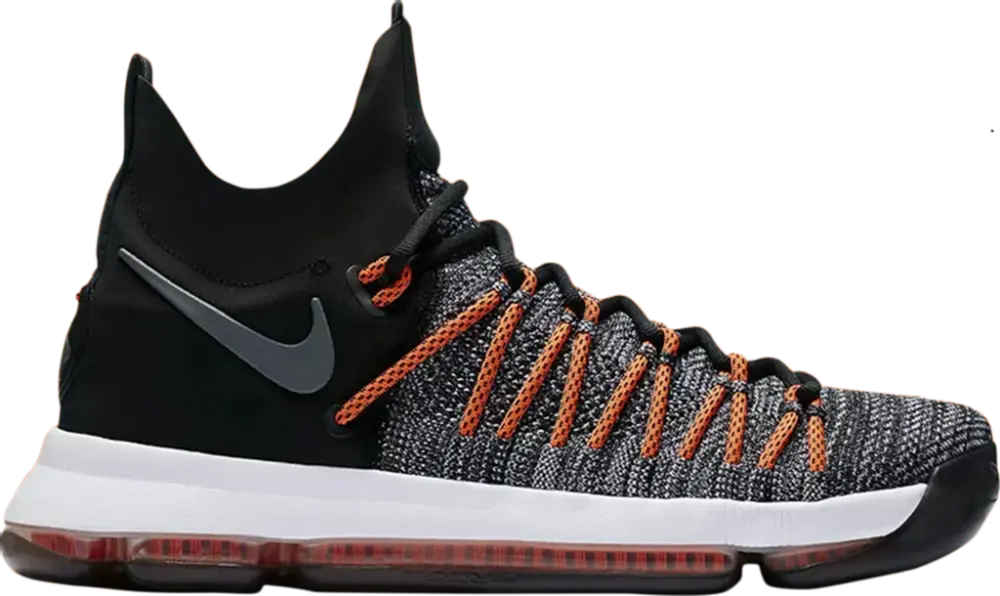 Giày Nike KD 9 Elite 'Dark Grey Hyper Orange' 878637-010