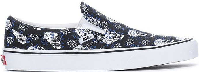 Giày Vans Classic Slip-On 'Flash Skull' VN0A4U381HJ
