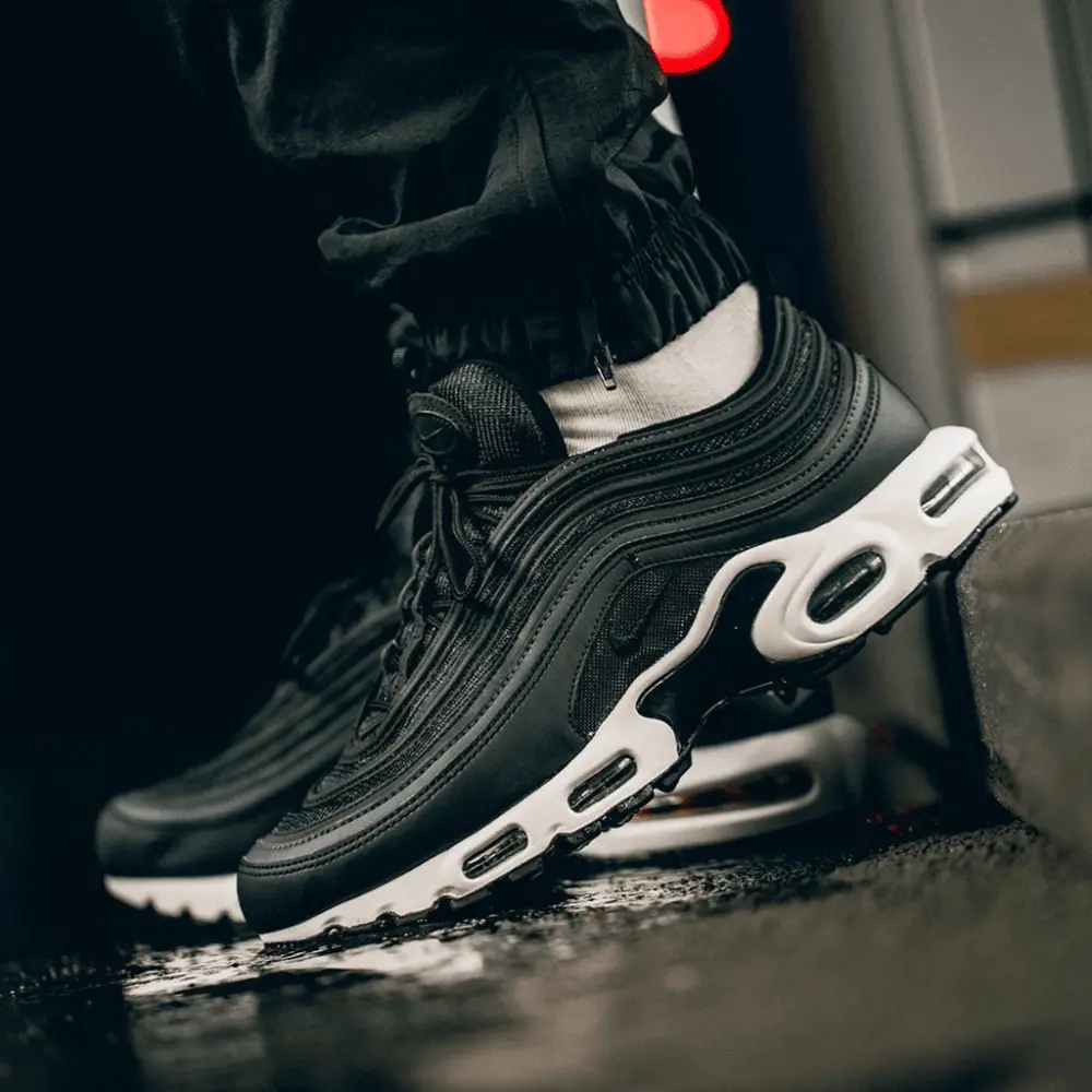 Alternative view of Giày Nike NikeLab Air Max Plus/97 'Black White' AH8143-001