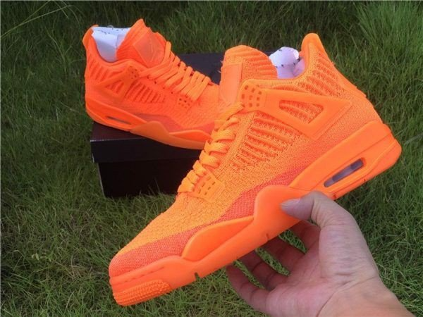 Giày Nike Air Jordan 4 Flyknit 'Total Orange' AQ3559-800 - Ảnh 7