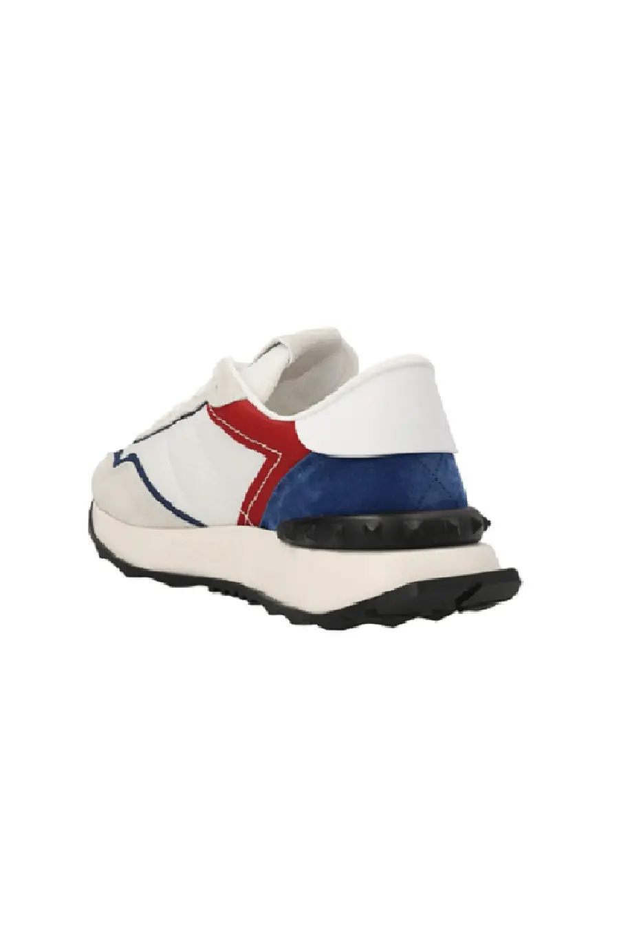 Giày Valentino Garavani Netrunner Fabric and Suede Sneaker 1Y2S0F28SAS7DC - Ảnh 4