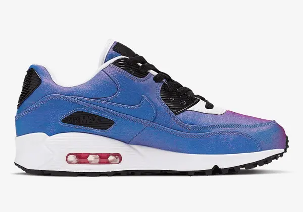 Alternative view of Giày Nike Wmns Air Max 90 SE 'Iridescent Fuchsia' 881105-606