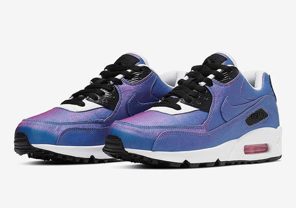 Giày Nike Wmns Air Max 90 SE 'Iridescent Fuchsia' 881105-606 - Ảnh 4