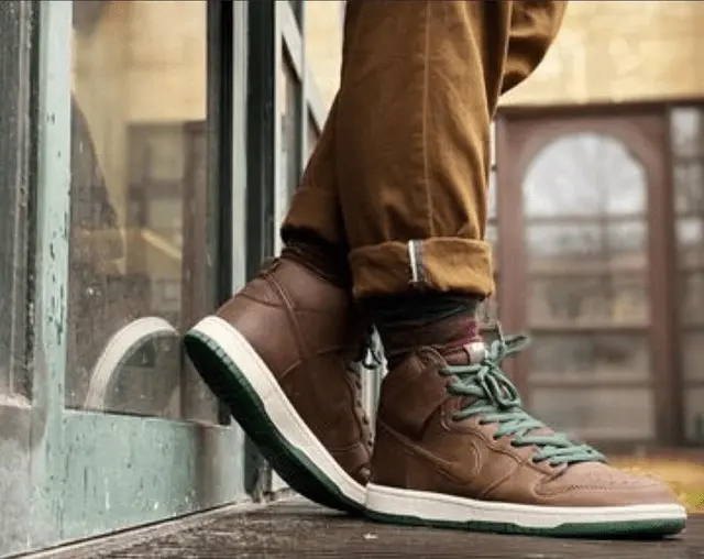 Giày Nike Dunk High SB Baroque Brown CV1624-200 - Ảnh 3