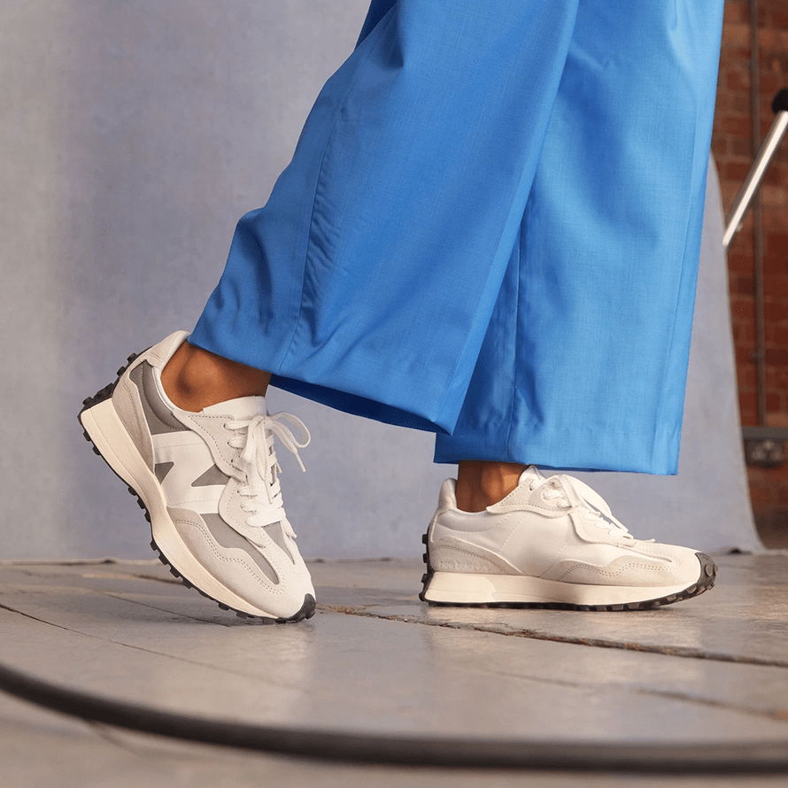 Giày New Balance 327 'White Gray' U327WED - Ảnh 2