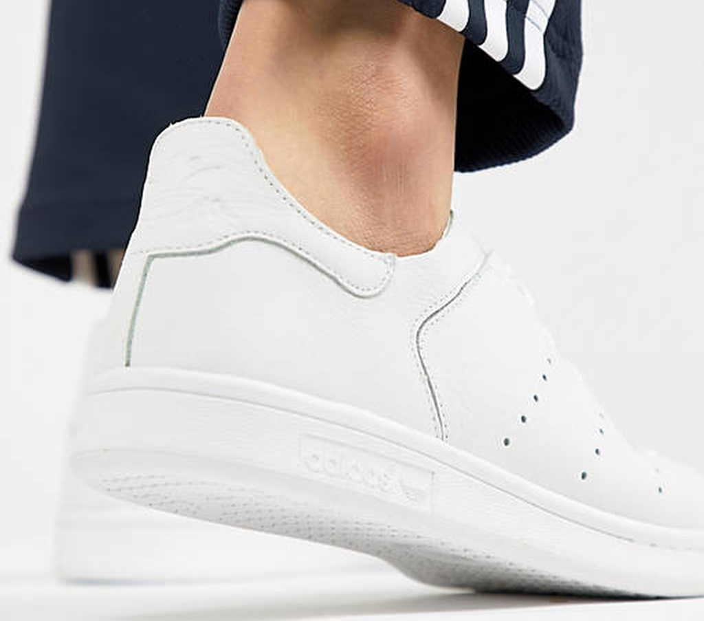 Giày Adidas Stan Smith Leather Sock 'Triple White' CQ3031 - Ảnh 3