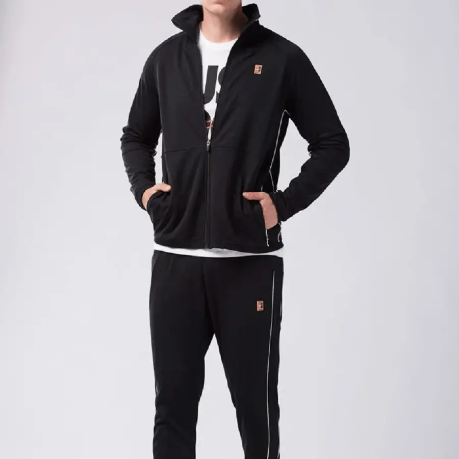 Áo Nike Court Tennis Warm Up Mens Tracksuit 934205-010 - Ảnh 4