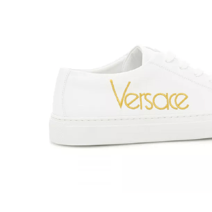 Giày Versace Logo Embroidered Sneakers DSR611D-DNA5PR-K0AT - Ảnh 4