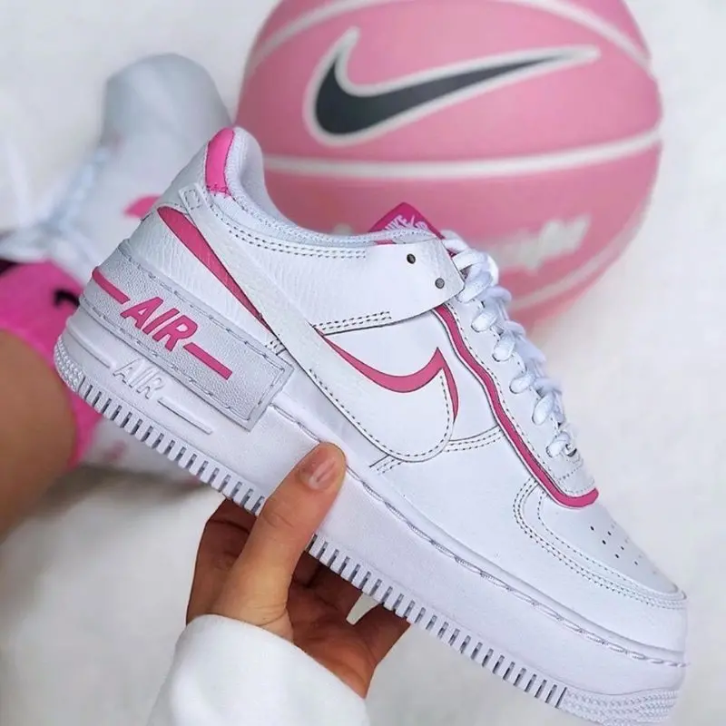 Giày Nike Air Force 1 Shadow "Magic Flamingo" CI0919-102 - Ảnh 3