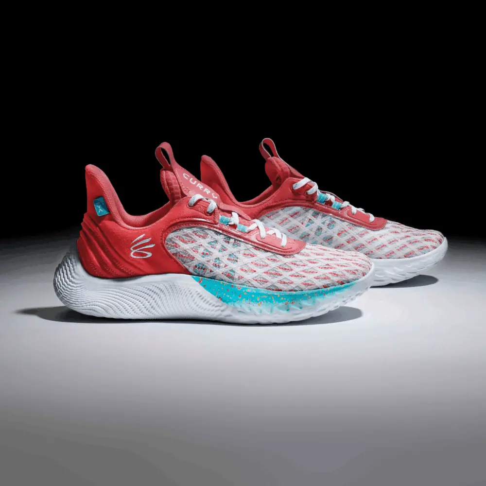Giày Under Armour Curry Flow 9 'Eat. Learn. Play.' 3025684-101 - Ảnh 4