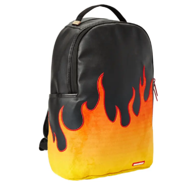 Balo Sprayground Cream Flame Backpack - Ảnh 3