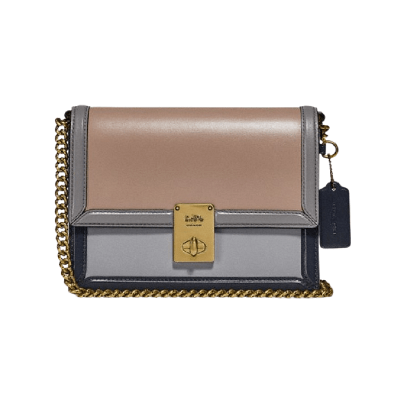 Túi Coach Hutton Shoulder Bag In Color Block 89070 B4SBG