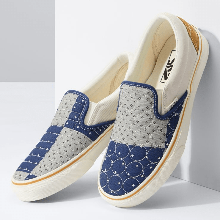 Giày Vans Classic Slip-On Skate 'Quilted Bandana' VN0A7VCFBCK - Ảnh 5
