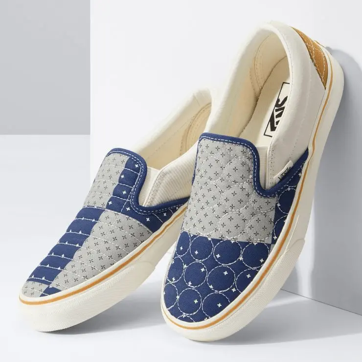 Giày Vans Classic Slip-On Skate 'Quilted Bandana' VN0A7VCFBCK - Ảnh 5