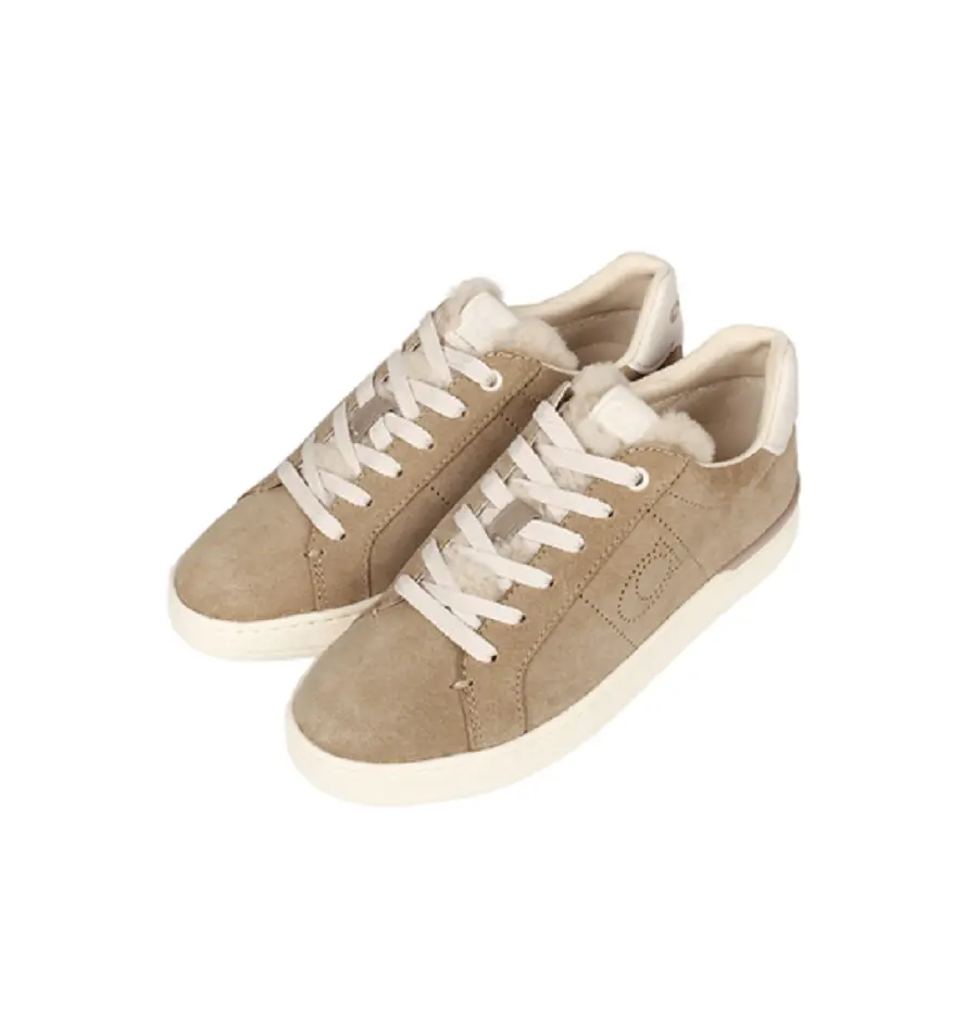Alternative view of Giày Coach Ladies leather lace-up casual sneakers G5500-OAT