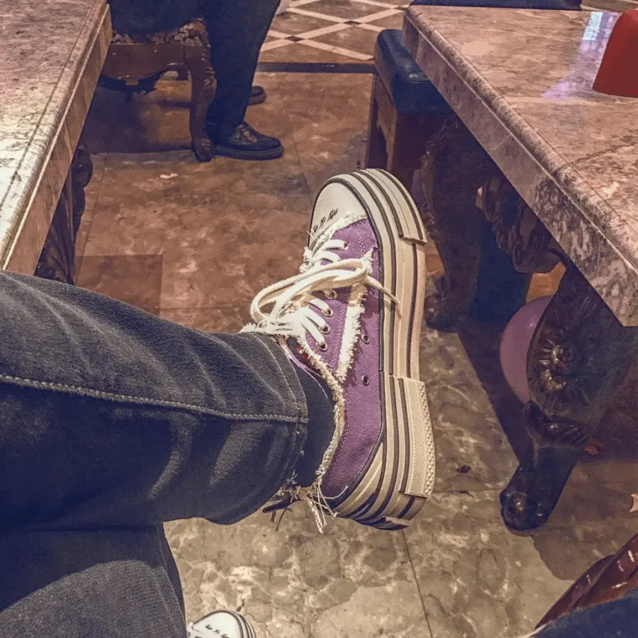 Giày xVESSEL G.O.P. Lows 'Purple' S19X001V - Ảnh 9