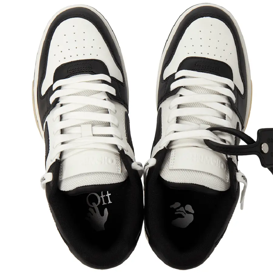 Giày Off White Out of Office 'Black' OMIA189C-99LEA004-1004 - Ảnh 4