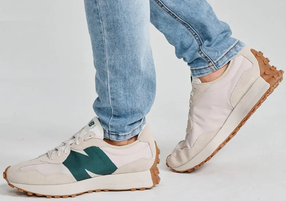 Giày New Balance 327 'Timberwolf Nightwatch Green' MS327HR1 - Ảnh 6