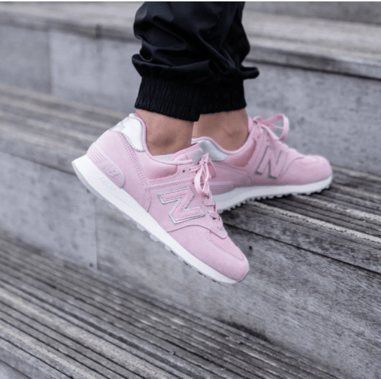 Giày New Balance Wmns 574 Oyster Pink WL574OPS - Ảnh 6