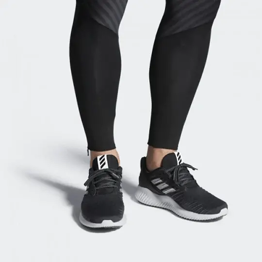 Giày Adidas AlphaBounce RC Arufabaunsu 'Core Black Silver Metalic Grey' DA9768 - Ảnh 8