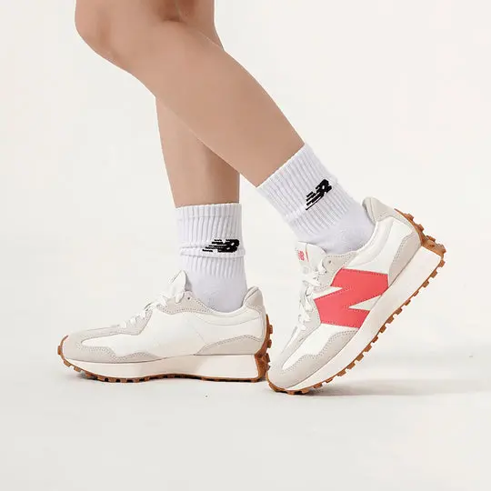 Giày New Balance 327 'Moonbeam Desert Pink Gum' MS327ASM - Ảnh 4