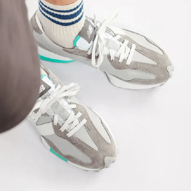 Giày New Balance Niko x 327 ‘Grey Blue’ MS327RJ1 - Ảnh 7
