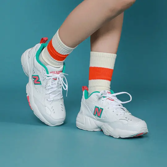 Alternative view of Giày New Balance 608 Series 'White Green' WX608WT1
