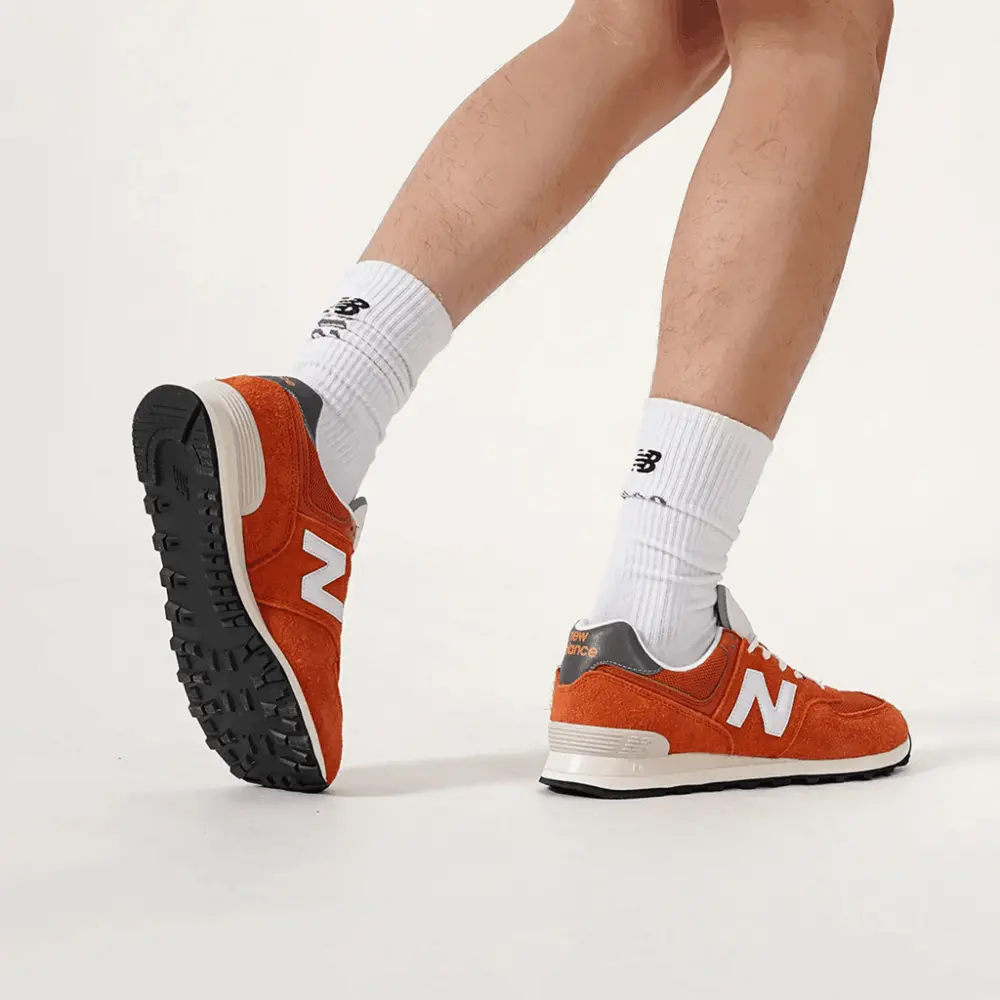 Giày New Balance 574 'Orange Burst' U574HT2 - Ảnh 8