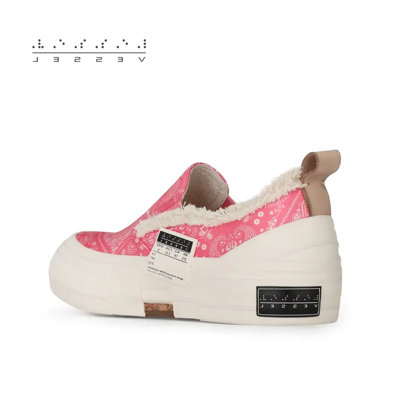 Giày XVESSEL G.O.P. slip on 'Paisley pink' - Ảnh 4