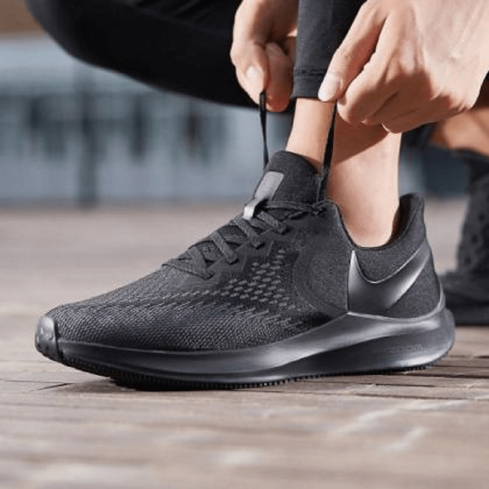 Giày Nike Air Zoom Winflo 6 'Triple Black' AQ7497-004 - Ảnh 4