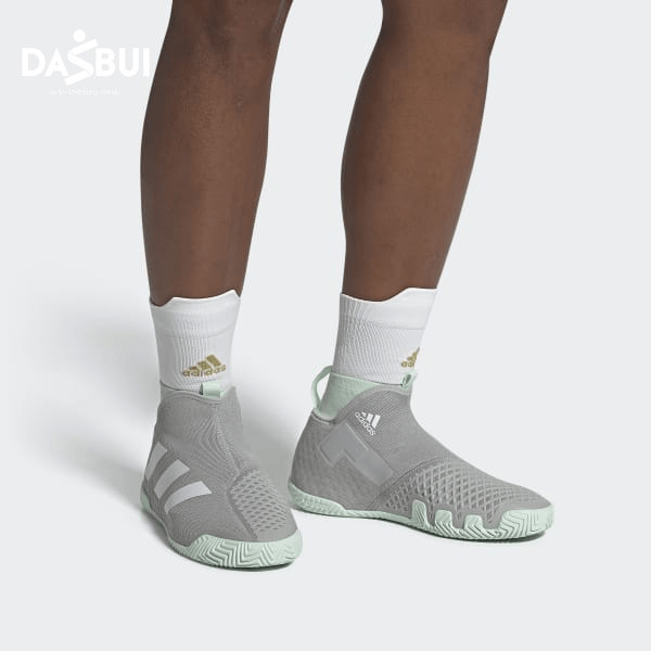 Giày Adidas Stycon Laceless 'Grey Green' EG2211 - Ảnh 4