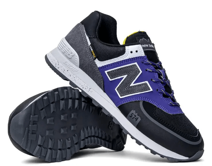 Giày New Balance 574T 'Black Purple' U574TY2 - Ảnh 6