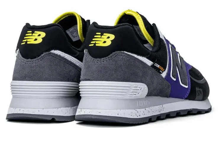 Giày New Balance 574T 'Black Purple' U574TY2 - Ảnh 5