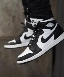 Giày Nike Air Jordan 1 Retro High OG 'Black White' 555088-010 - Ảnh 4