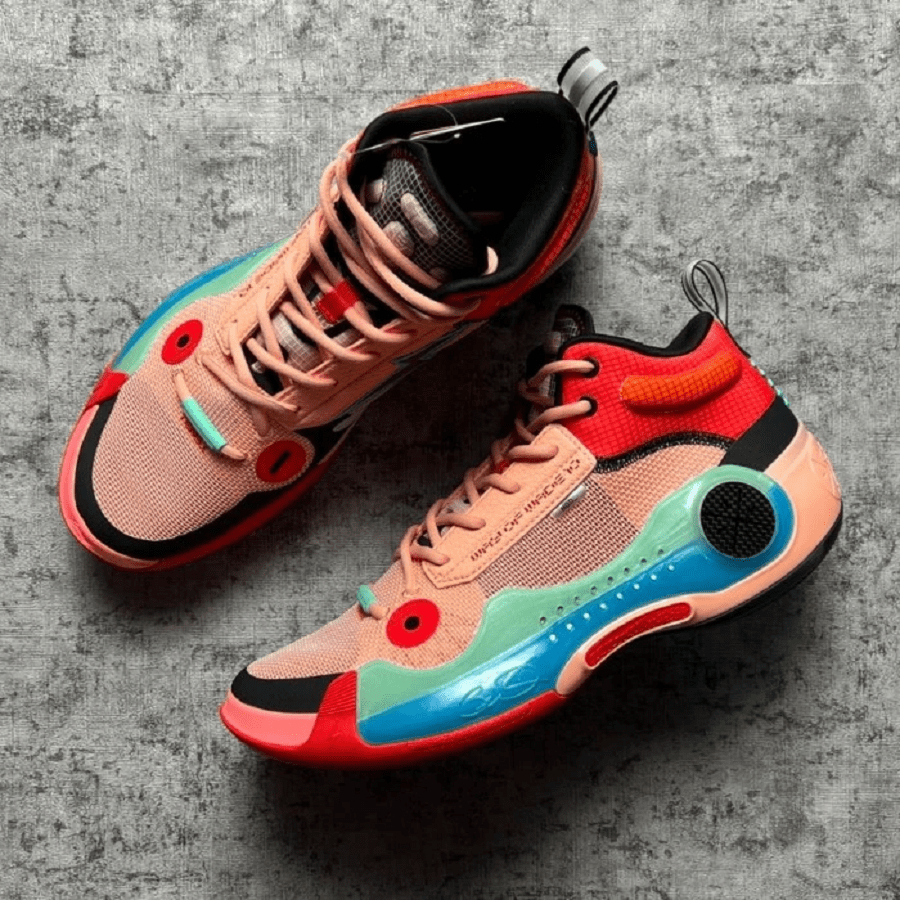 Giày Lining Way of Wade 10 Art Multicolor ABAS115-8 - Ảnh 6