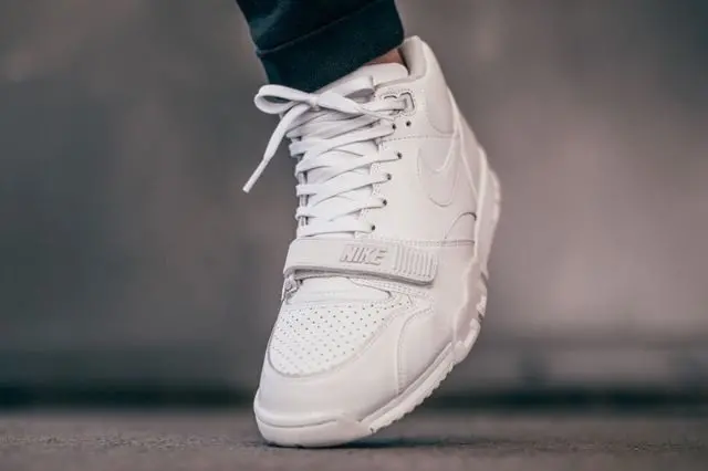 Giày Nike Air Trainer 1 Fragment 'White Wolf Grey' 806942-110 - Ảnh 7