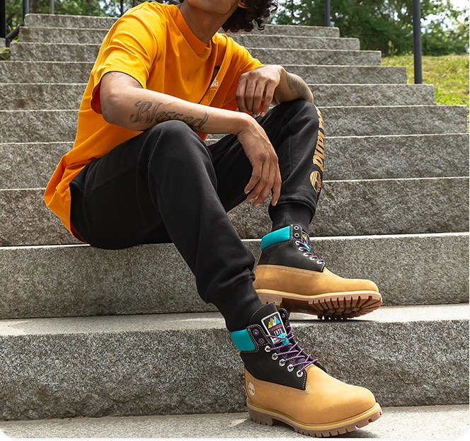 Giày Timberland Outdoor Leisure High-Top 6-Inch Boots A2N93W - Ảnh 5