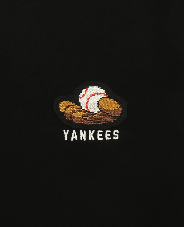 Áo MLB Play Pique Shirts New York Yankees 31TSQ1131-50L - Ảnh 3