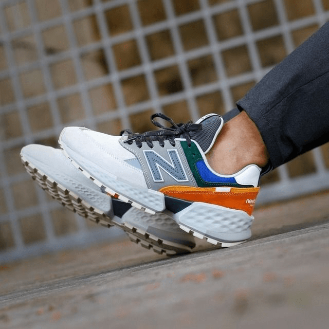Giày New Balance 574 'Grey' MS574APG - Ảnh 4