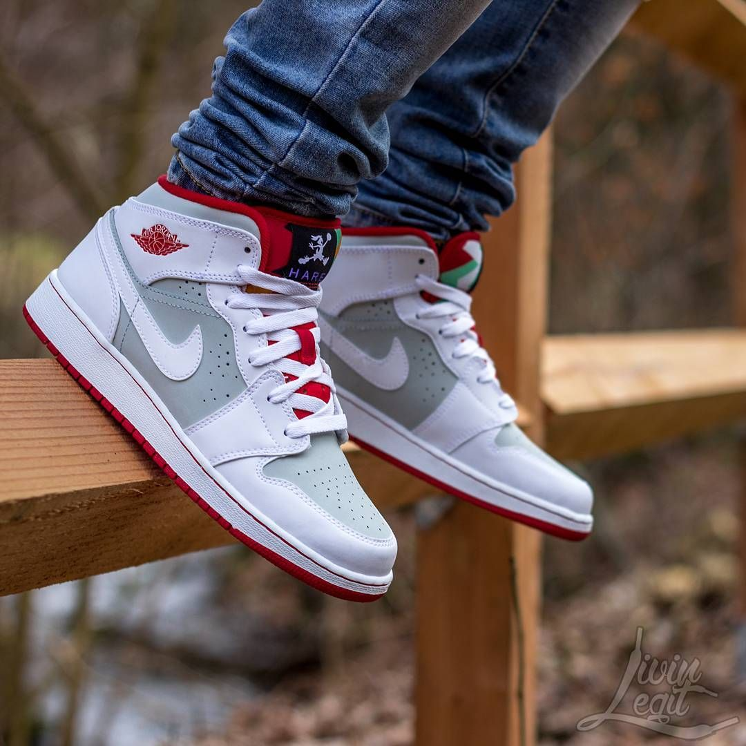 Giày Nike Air Jordan 1 GS 'Hare Jordan' 374457-011 - Ảnh 2