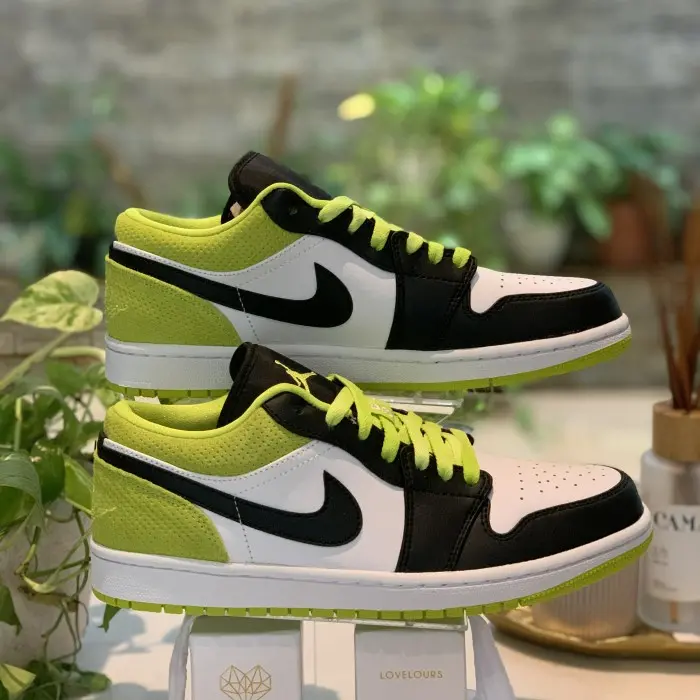 Giày Nike Air Jordan 1 Low 'Cyber' CK3022-003 - Ảnh 3