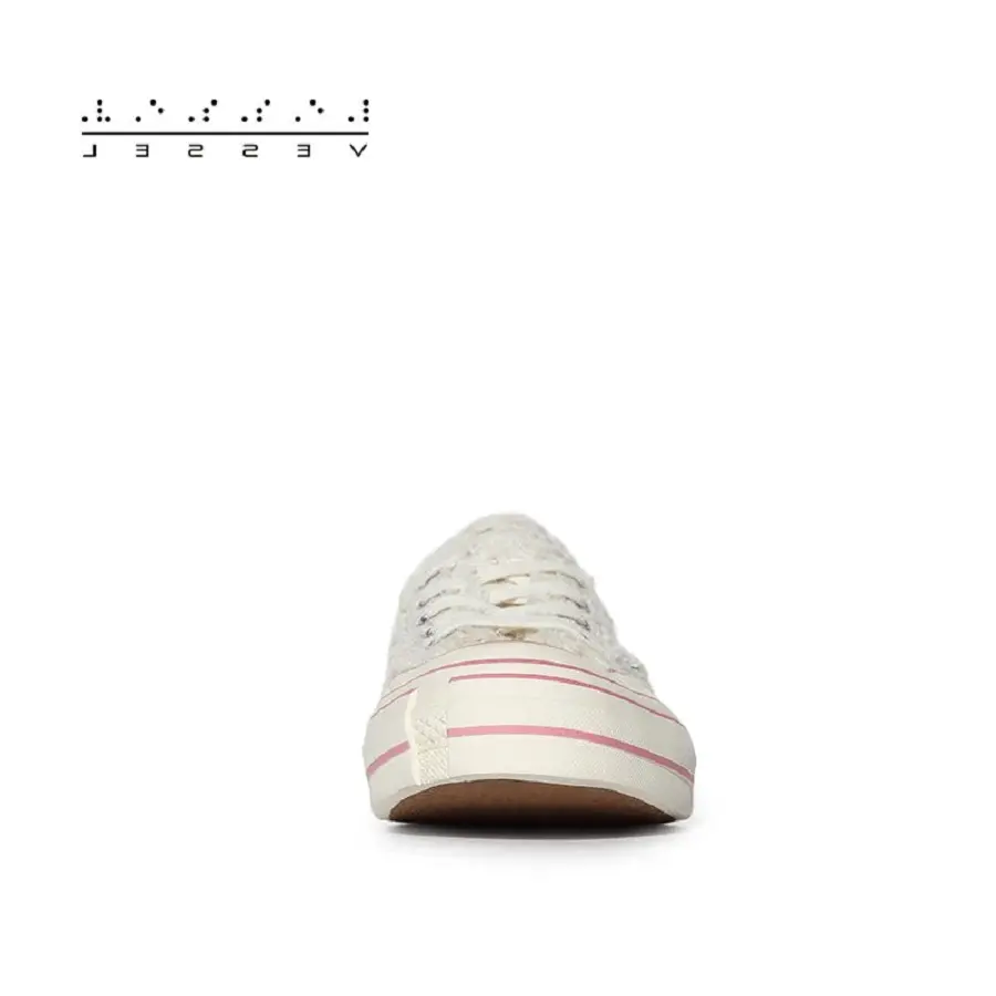 Giày xVESSEL G.O.P. Slip On 'White Tweed' - Ảnh 4