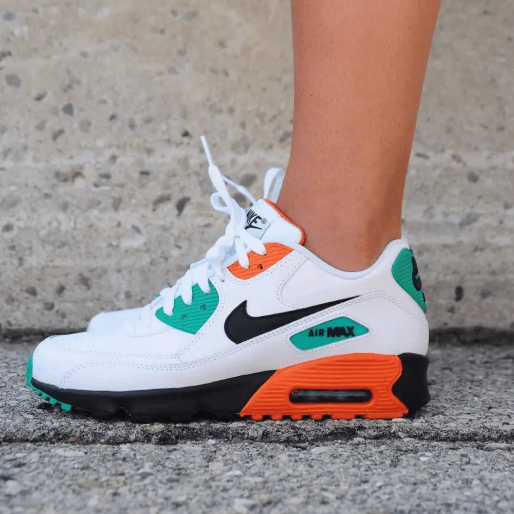 Giày Nike Air Max 90 Leather Starfish Kinetic Green 833412-119 - Ảnh 4