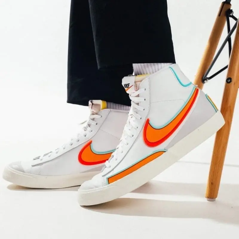 Giày Nike Blazer Mid '77 Infinite 'White Kumquat' DA7233-100 - Ảnh 4